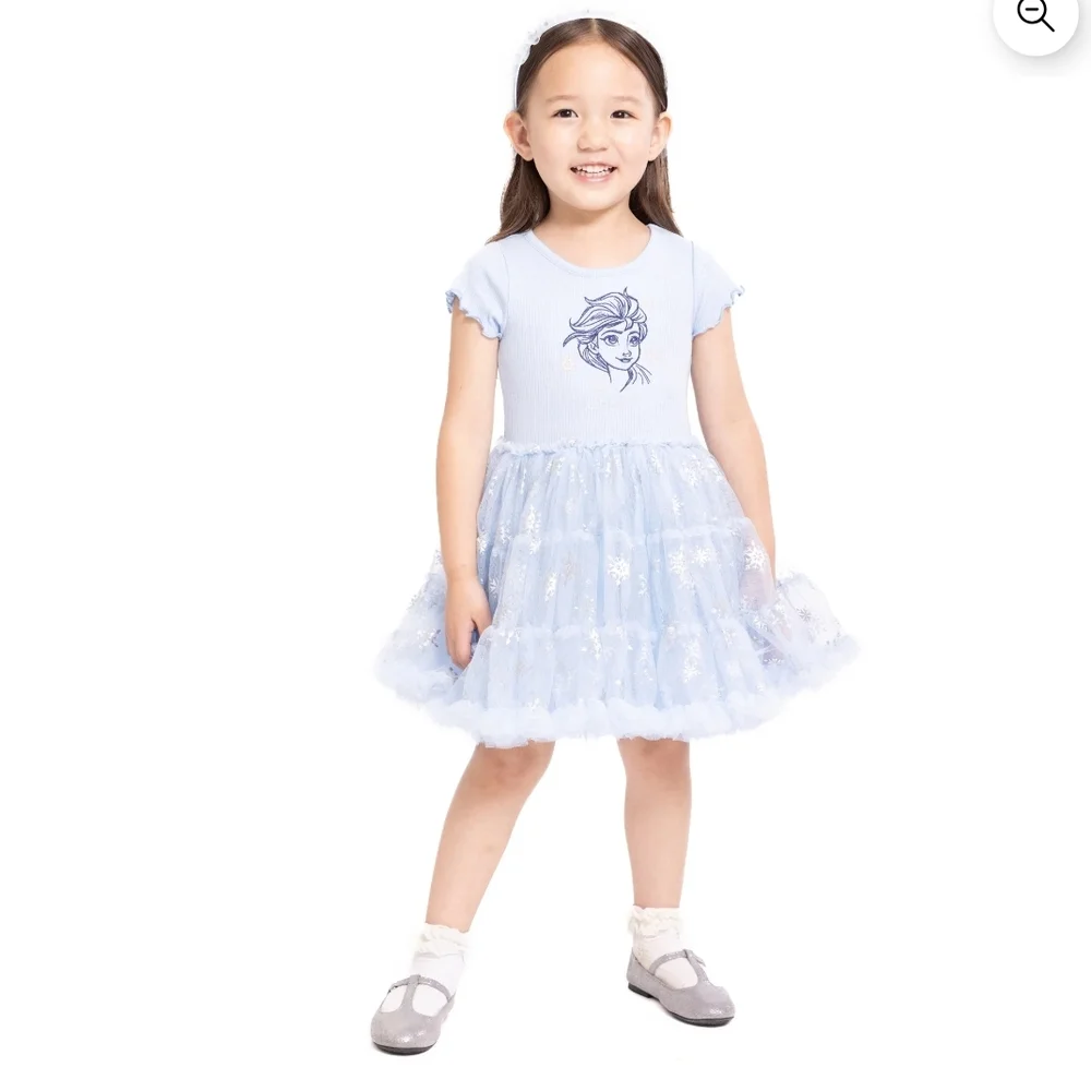 🆕 Disney Frozen Dress - Picture 1 of 9